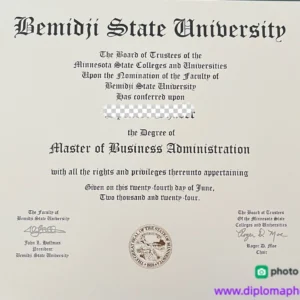 美国伯米吉州立大学毕业证书Bemidji State University照片