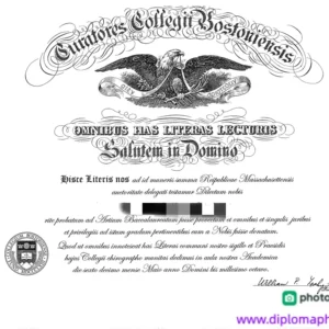 美国波士顿学院毕业证书Boston College照片
