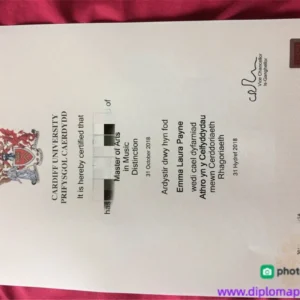 英国卡迪夫大学毕业证书Cardiff University照片