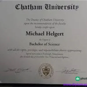 美国查塔姆大学毕业证书Chatham University照片