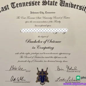 美国东田纳西州立大学毕业证书East Tennessee State University照片