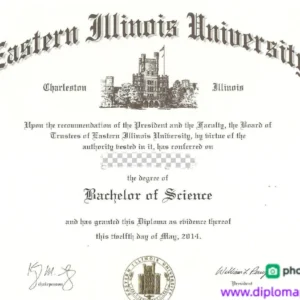 美国东伊利诺伊大学毕业证书Eastern Illinois University照片