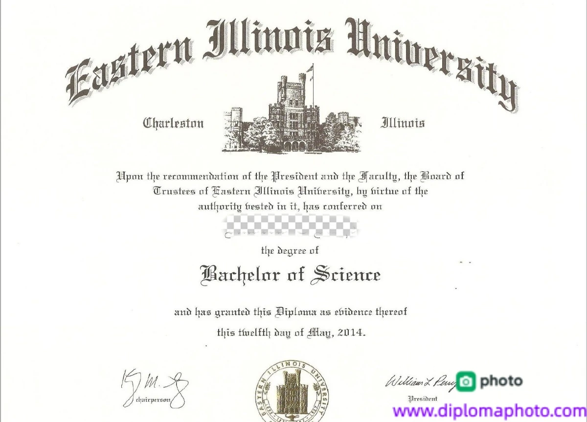 美国东伊利诺伊大学毕业证书Eastern Illinois University照片