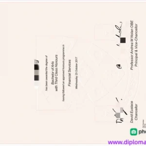 英国爱丁堡龙比亚大学毕业证书Edinburgh Napier University照片