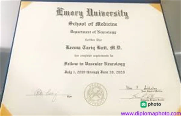 美国埃默里大学毕业证书Emory University照片