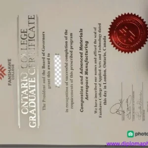 加拿大范莎学院毕业证书Fanshawe College照片