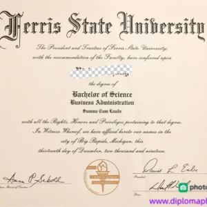 美国费里斯州立大学毕业证书Ferris State University照片