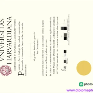 美国哈佛大学毕业证书Harvard University照片