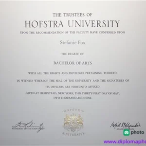 美国霍夫斯特拉大学毕业证书Hofstra University照片