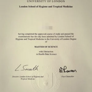 英国伦敦卫生与热带医学院毕业证书London School of Hygiene and Tropical Medicine照片