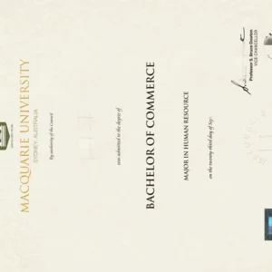 澳洲麦考瑞大学毕业证书Macquarie University照片