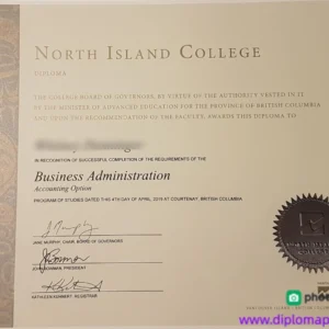 加拿大北岛学院毕业证书North Island College照片