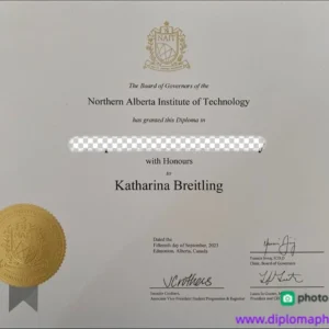 加拿大北阿尔伯塔理工学院毕业证书Northern Alberta Institute of Technology照片