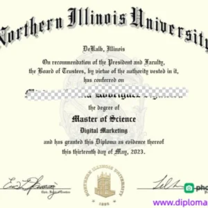 美国北伊利诺伊大学毕业证书Northern Illinois University照片