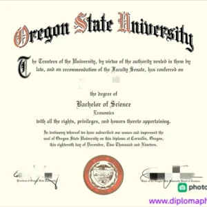 美国俄勒冈大学毕业证书University of Oregon照片