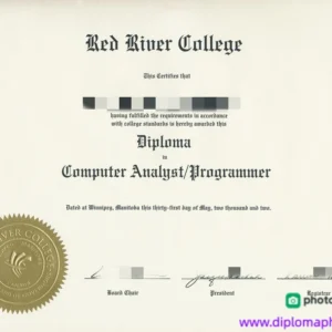 加拿大红河学院毕业证书Red River College照片