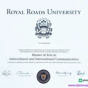 加拿大皇家路大学毕业证书Royal Roads University照片