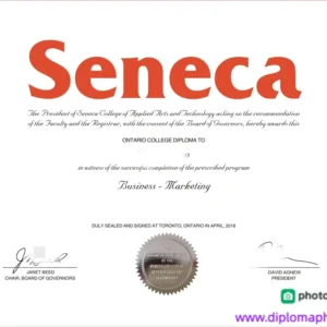 加拿大圣力嘉学院毕业证书Seneca College照片