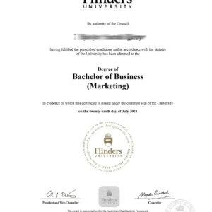 The Flinders University 澳洲弗林德斯大学毕业证书The Flinders University照片