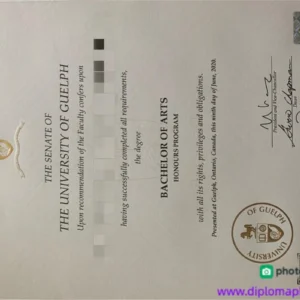 加拿大圭尔夫大学毕业证书The University of Guelph照片
