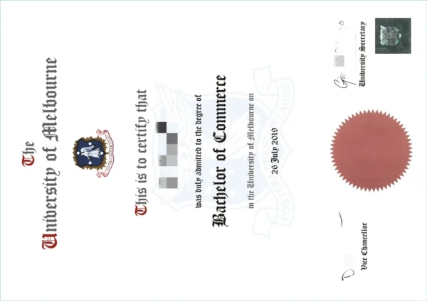 澳洲墨尔本大学毕业证书The University of Melbourne照片