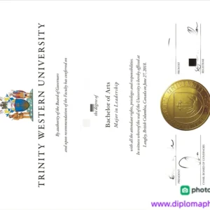 加拿大西三一大学毕业证书Trinity Western University照片