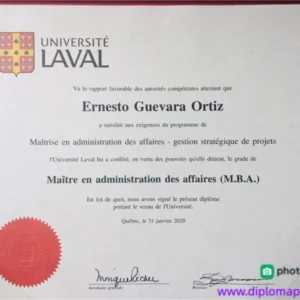 加拿大拉瓦尔大学毕业证书Université Laval照片