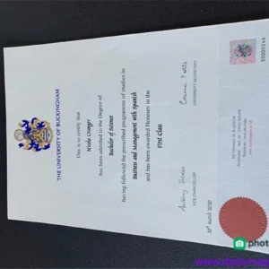 英国白金汉大学毕业证书University of Buckingham照片
