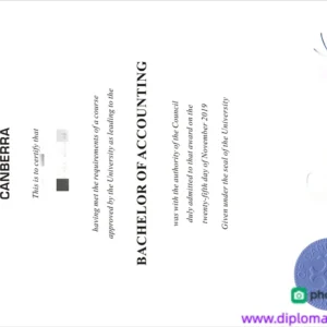 澳洲堪培拉大学毕业证书University of Canberra照片