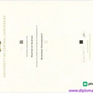 英国中央兰开夏大学毕业证书University of Central Lancashire照片