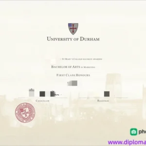 英国杜伦大学毕业证书University of Durham照片