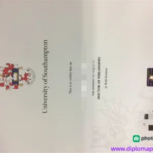 英国南安普顿大学毕业证书University of Southampton照片