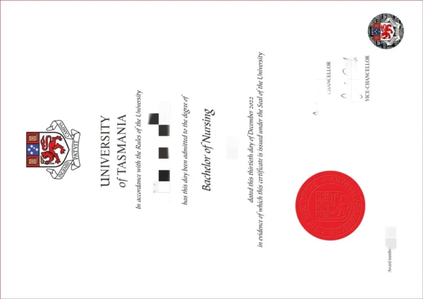 澳洲塔斯马尼亚大学毕业证书University of Tasmania照片