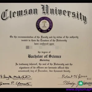 美国克莱姆森大学毕业证书Clemson University照片