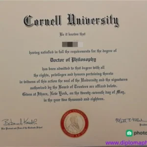 美国康奈尔大学毕业证书Cornell University照片