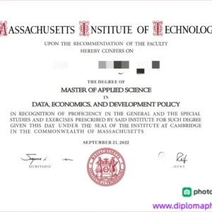 美国麻省理工学院毕业证书Massachusetts Institute of Technology照片