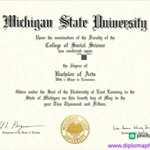 美国密歇根大学毕业证书The University of Michigan照片
