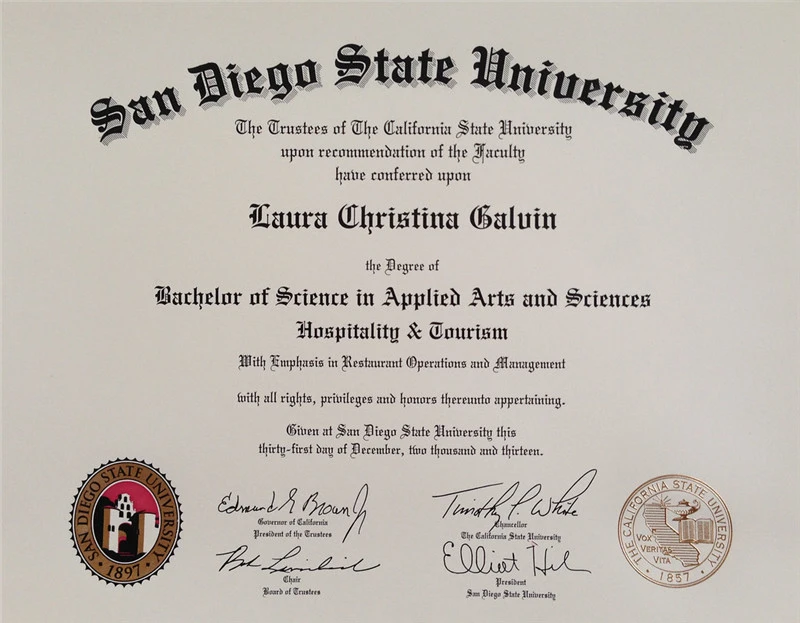 美国南达科他州立大学毕业证书South Dakota State University照片