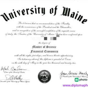 美国缅因大学毕业证书The University of Maine照片