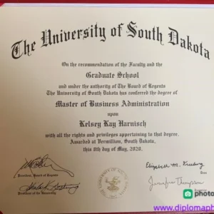 美国南达科他大学毕业证书The University of South Dakota照片