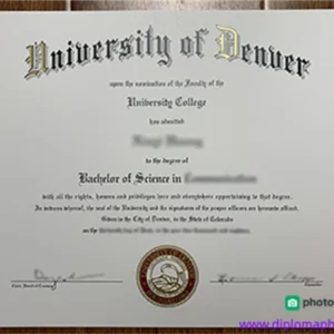 美国科罗拉多大学丹佛分校毕业证书University of Colorado at Denver照片