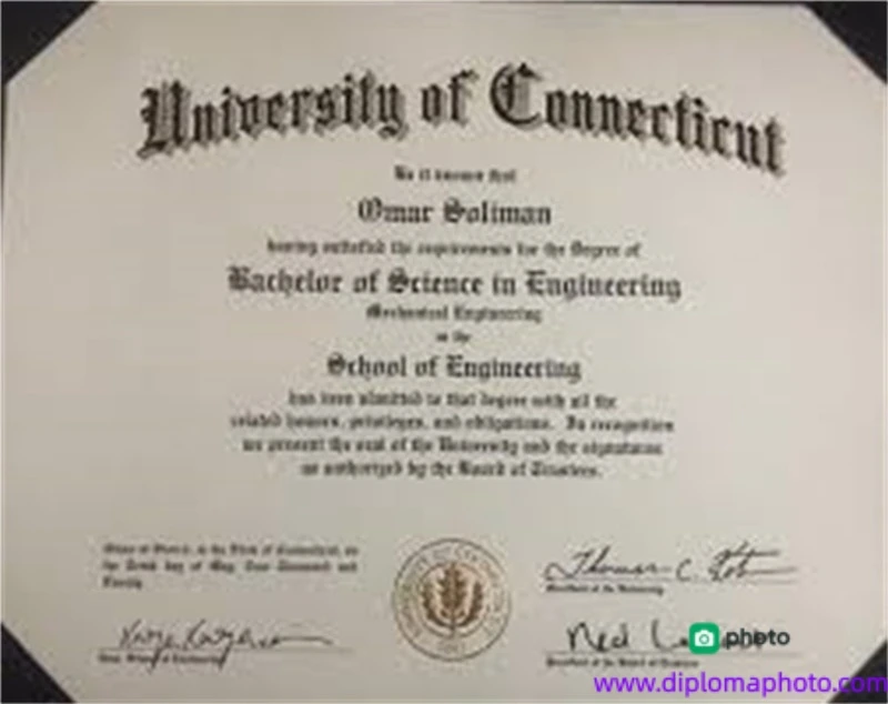 美国康涅狄格大学毕业证书University of Connecticut照片