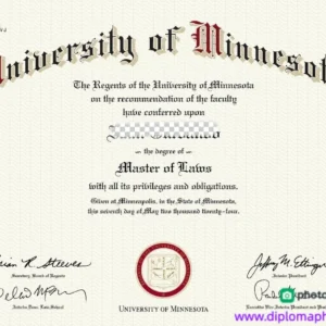 美国明尼苏达大学莫里斯分校毕业证书University of Minnesota, Morris照片