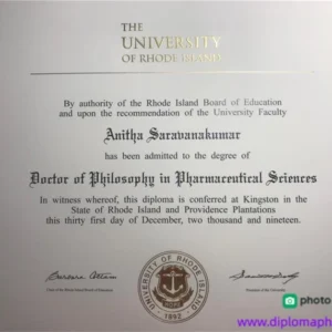 美国罗德岛大学毕业证书University of Rhode Island照片