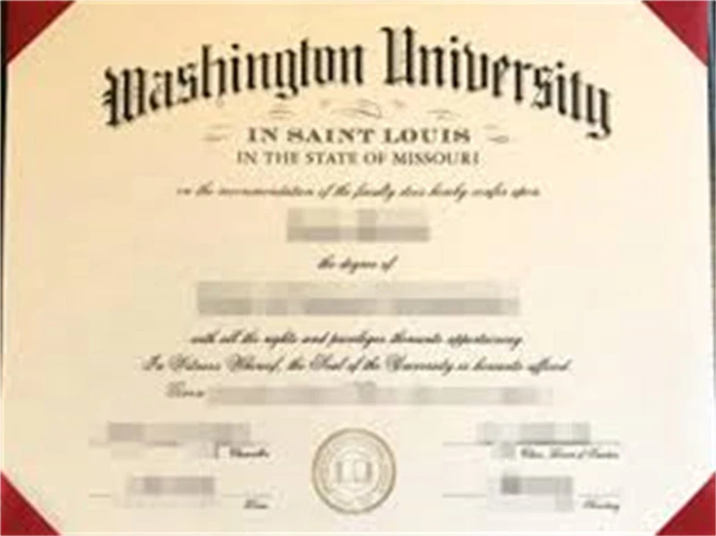 美国圣路易斯华盛顿大学毕业证书Washington University in St. Louis照片