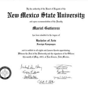 美国新墨西哥州立大学毕业证书New Mexico State University照片