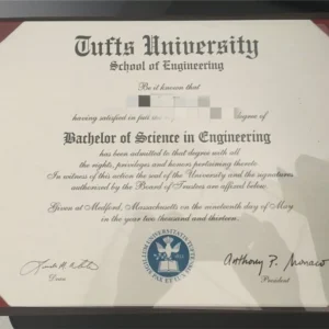 美国塔夫茨大学毕业证书Tufts University照片