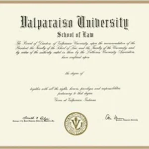 美国瓦尔帕莱索大学毕业证书Valparaiso University照片