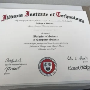 美国伊利诺伊理工学院毕业证书Illinois Institute of Technology照片