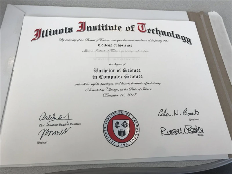 美国伊利诺伊理工学院毕业证书Illinois Institute of Technology照片